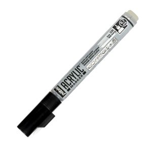 Pebeo Marqueur peinture Acrylic Marker - Pointe Extra fine 0,7 mm - Gris