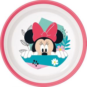 Stor Bol Disney Minnie en plastique rose et blanc pour fille avec base antidérapante