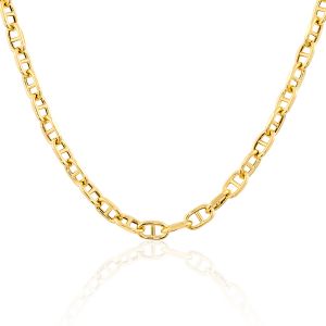 Cleor Collier Collier en Or 750/1000 Jaune Homme multicolor - Taille Unique
