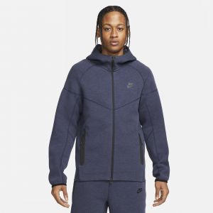 Nike Sweat à capuche et zip Sportswear Tech Fleece Windrunner pour homme - Bleu - Taille 2XL - Male