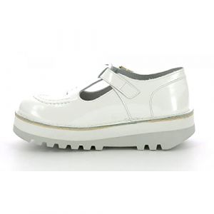 Kickers Kickoustrap, Salomés Femme, Blanc, 39
