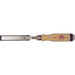 Stubai 353007 Ciseau à Bois Façon Suédois avec Manche, Beige/Argent, 14 mm