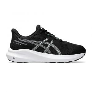 Asics GT-1000 13 GS Chaussure De Running Avec Stabilisateurs Enfants - Noir, Blanc, Pointure 33.5