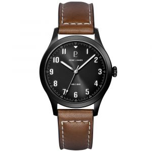 Pierre Lannier Montre Homme Aviateur Noir 261K434