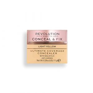 Revolution Beauty London Correcteur Ultimate Coverage Conceal & Fix - Light Yellow - 11 g