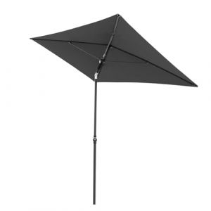 Doppler Parasol Rethink, rPET, 180x120 cm, Gris foncé