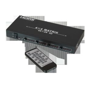 Lindy 38152 - Switch HDMI 1.4 4K UHD Matrix 4x4