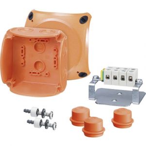 Hensel BOÎTE DE DÉRIVATION FK 0404 1,5 À 4QMM, 5 BROCHES BOÎTE, BOÎTIER POUR MONTAGE SUR LE MUR/PLAFOND 4012591126034
