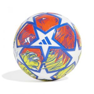 Adidas Ballon de match UCL League Junior 290 23/24 - White / Glow Blue / Flash Orange, White / Glow Blue / Flash Orange - Taille 4