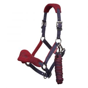 Lemieux Licol Vogue - Dark Red/Dark Blue - Taille F