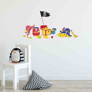 Image de Sticker mural CHAPEAU PIRATE