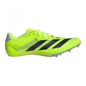 Adidas Sprintstar Spikes - Vert Fluo, Noir, Pointure 38