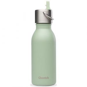 Qwetch Bouteille isotherme inox vert