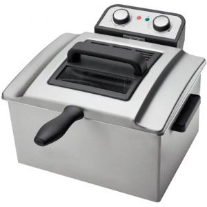 Image de Sogo Friteuse Acier Inoxydable Professionnel 5 Litres Bol en Acier Inoxydable