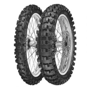 Pirelli Scorpion MX 32 (90/100-16 TT 51M roue arrière, Composé de caoutchouc Moyen HARD, NHS )