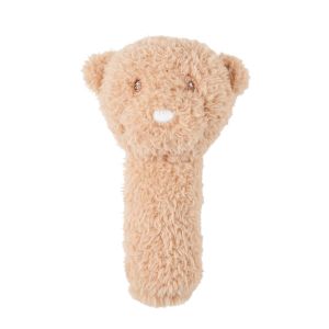 Nattou Rattle Bear Teddy, 14 cm, Teddy Caramel