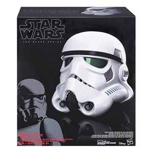 Hasbro Star Wars Black Series Casque Stormtrooper avec modificateur de voix (Taille unique)