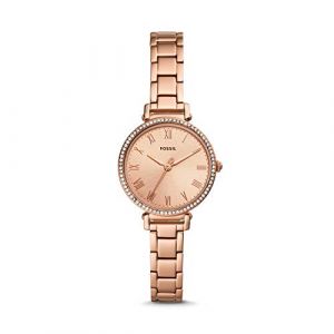 Fossil | des Femmes | Kinsey | Ensemble de Cristal | Montre Ton Or Rose | ES4447