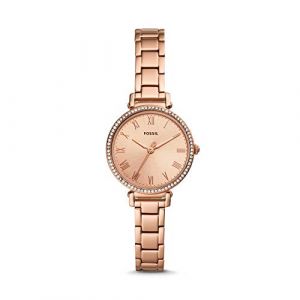 Image de Fossil | des Femmes | Kinsey | Ensemble de Cristal | Montre Ton Or Rose | ES4447