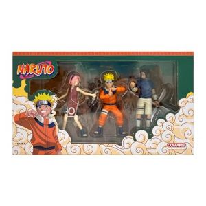 Comansi Naruto Set Collection (3 Figurines, Sasuke et Sakura)