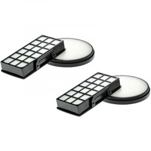 Vhbw Lot de 4 filtres compatible avec Rowenta Silence Force Cyclonic Parkett RO7230, RO7230EA aspirateur - filtre EPA, filtre pré-moteur