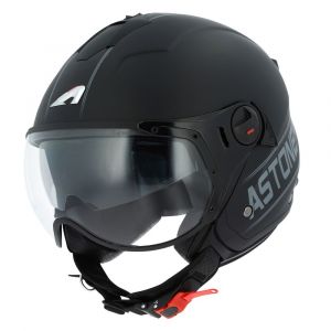 Image de Astone Casque jet MINIJET S SPORT COOPER graphic noir/gris - M