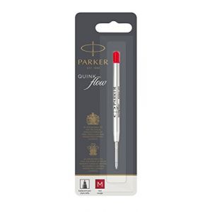 Image de Parker Quinkflow Mine M rouge stylo à bille (Blister)