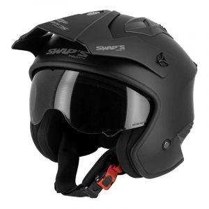 Casque jet Swaps S769 Trooper noir mat- L