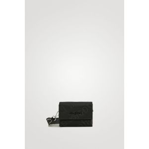 Image de Desigual <p>Mini sac bandoulière <strong> Logo</strong> en similicuir. <br />Il contient une séparation zippée.<br /> Nos photographies sont retouchées. La retouche d'image n'altère en rien les qualités du produit.</p>
