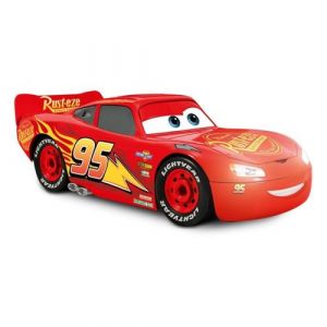 Revell 06562 Build & Play : Lightning McQueen Disney Cars - with Authentic Lights & Sounds - 1:20 Scale Unbuilt Unbuilt Pre-Coloured Toy - 19 pi&egrave;ces - &Agrave; partir de 4 Ans +