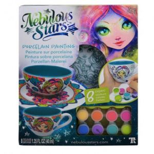 Nebulous Stars Peinture sur porcelaine