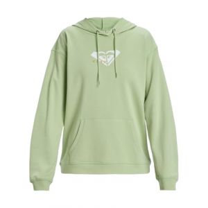 Roxy Pull en Polaire Surf Stoked Hoodie Terry Femme Vert XS