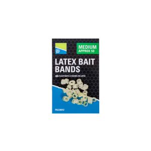 Latex Bait Bands Preston M (x50)