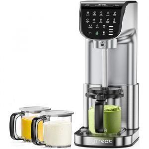 Machine à glacée - ICYTREAT - Capacité 540ml - 12 Programmes - Affichage LED - 3 bols inclus