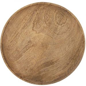 Orion Plateau en bois de manguier pour le service et la decoration