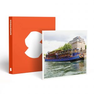 Smartbox Coffret Cadeau Croisi&egrave;re de 2h sur la Seine avec d&eacute;jeuner gastronomique, vin et coupe de Champagne-Gastronomie