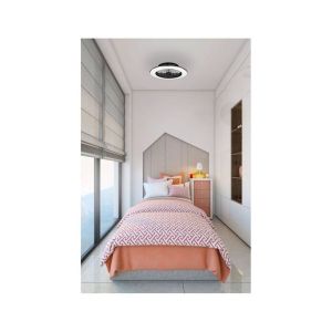 Mantra Ventilateur de Plafond Alisio Mini 52,5cm Noir -