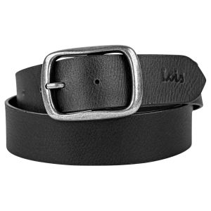 Ceinture En Cuir Pour Homme Avec Boucle Automatique, Ceinture Cuir Pleine Fleur Noire, Style Classique Et Casual, Taille Réglable.