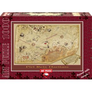 Art Puzzle La Carte de Piri Reis - Puzzle 1000 pièces