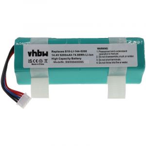 Vhbw Batterie compatible avec Ecovacs DBX11-11/21, DJ65, DLX11-21/61, DX33, DX53, DX55 aspirateur, robot &eacute;lectrom&eacute;nager
