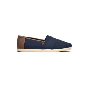Toms Espadrilles avec d&eacute;tails en cuir Alpargata