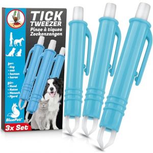 Image de BluePet Zeckenzange 2er Set Automatische Zeckenpinzetten