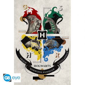 GB eye Hp poster maxi embleme animaux