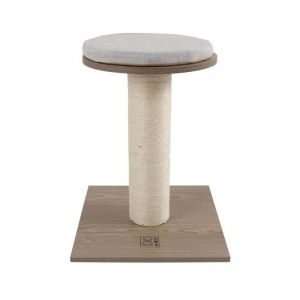 M pets CatElite - Arbre à Chat MARILYN II - 40 x 40 x 48 cm - Plateforme en bois MDF avec poteau en sisal