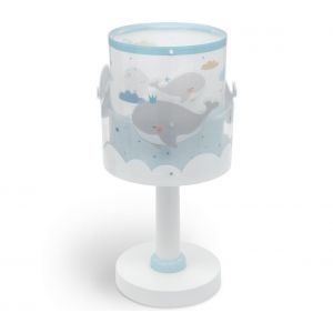 Dalber 61171T - Lampe enfant WHALE DREAMS 1xE14/8W/230V bleu