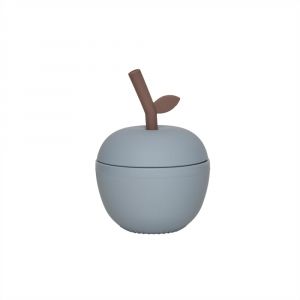 Verre avec Paille Pomme - Blue