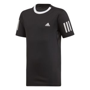 Adidas Tshirt Club 3 bandes Blanc - Taille 5-6 Ans