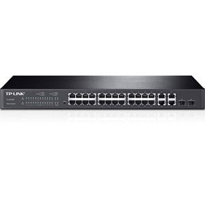 TP-Link TL-SL2428 - Smart Switch JetStream administrable 24 ports 10/100 Mbps + 4 ports Gigabit