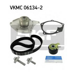 SKF Kit de distribution avec pompe &agrave; eau VKMC061342