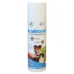 Agecom E.aérosol antiparasitaire insectifuge aux actifs 100% naturels (400 ml)